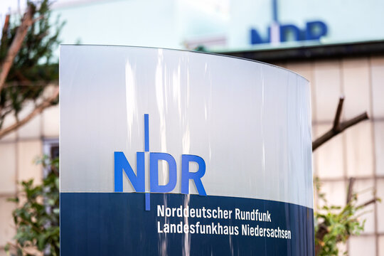 hannover, lower saxony., germany - 28 09 2023: the ndr building