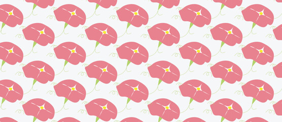 small cute flower pattern on background