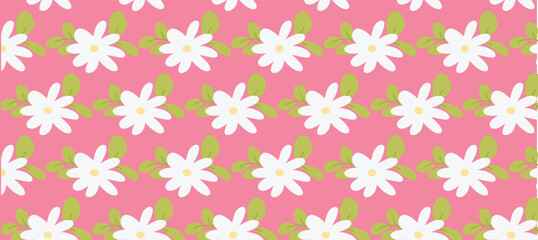 small cute flower pattern on background