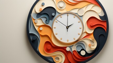 Wall clock design
