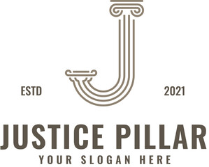 J Justice Pillar Logo