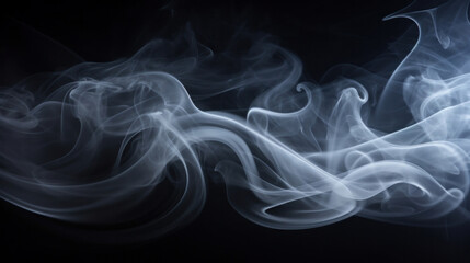 Fototapeta premium Background of Smoke movement.