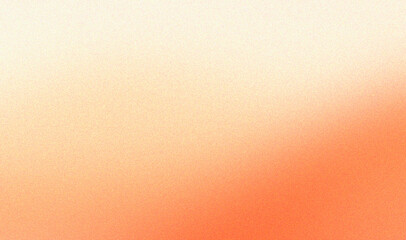 white orange , spray texture color gradient shine bright light and glow rough abstract retro vibe background template , grainy noise grungy empty space