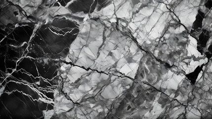Black white stone texture. Rock surface marble texture. generative AI.