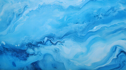 Obraz premium blue water background onyx marble natural texture aqua under water sea waves top view texture marble. generative AI.