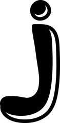 doodle alphabet lowercase j