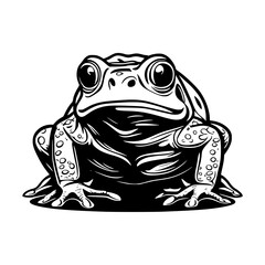 Toad vector illustration