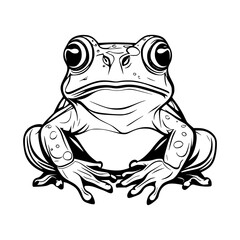 Toad vector illustration