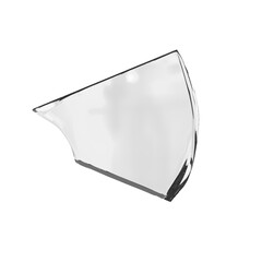 Broken glass texture isolated cracks on a white background. Broken glass png, fragments png. Crack, pieces of glass PNG. Macro camera pieces of glass.