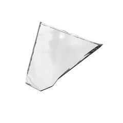 Broken glass texture isolated cracks on a white background. Broken glass png, fragments png. Crack, pieces of glass PNG. Macro camera pieces of glass.