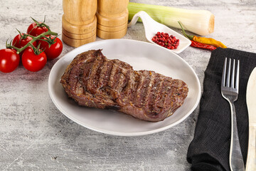 Rib eye steak grilled beef