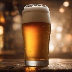 Fresh Beer Background Very Cool