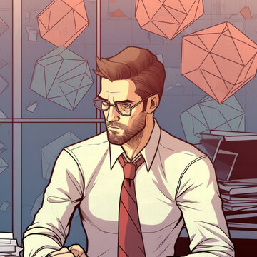 A webcomic featuring a superhero whose power
