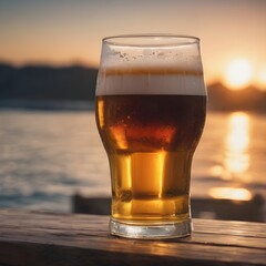 Fresh Beer Background Very Cool