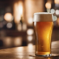 Fresh Beer Background Very Cool
