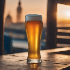 Fresh Beer Background Very Cool