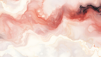 Elegant marble, stone surface texture. Watercolor, ink vector background. generative AI.