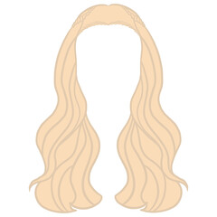 Classic Wavy Blonde Hairstyle