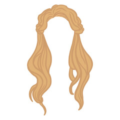 Blonde Curly Hairstyle