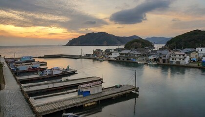 Fototapeta premium 日本の漁村