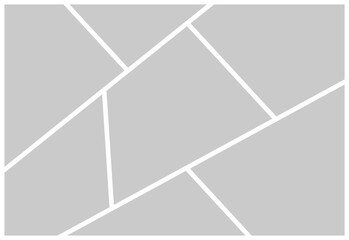 Pictures or photos frame collage and digital photo wall template