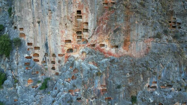 Pinara&nbsp;ancient was a large city of&nbsp;ancient Lycia&nbsp;at the foot of&nbsp;Mount Cragus, and not far from the western bank of the&nbsp;River Xanthos, homonymous with the ancient city of&nbsp;Xanthos in Fethiye - Turkiye.