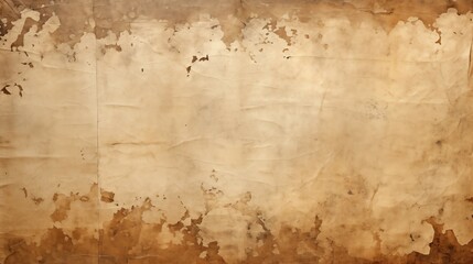 A very old paper texture, with brown and stains and rips