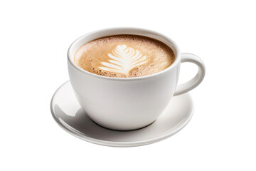 Coffee Cup Isolated on Transparent Background, PNG, Generative Ai