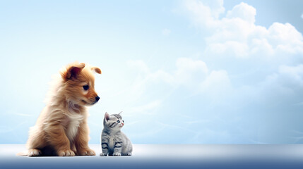 Pet-themed Background Image with Subtle Blur, Perfect for Marketing and Ads, Adding a Touch of Warmth to Your Visuals.