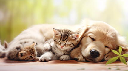 Pet-themed Background, Tailor-Made for Marketing and Ads, Bringing a Warm Atmosphere to Your Visuals.