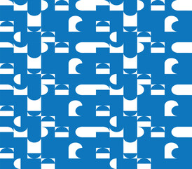 seamless pattern with shapes