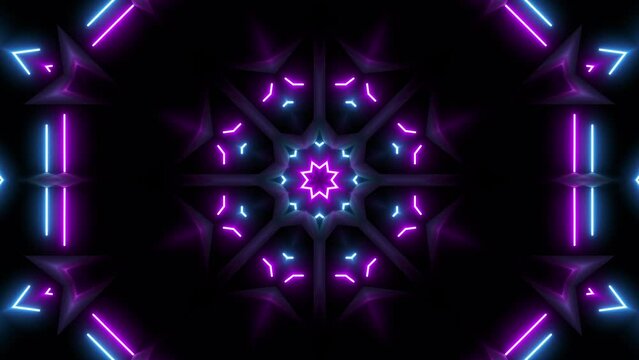 NEON ART neon art wall disco concert background