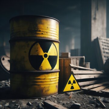 barrel of radioactive waste