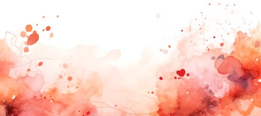 Abstract Rust color snowflakes background. Invitation and celebration card.