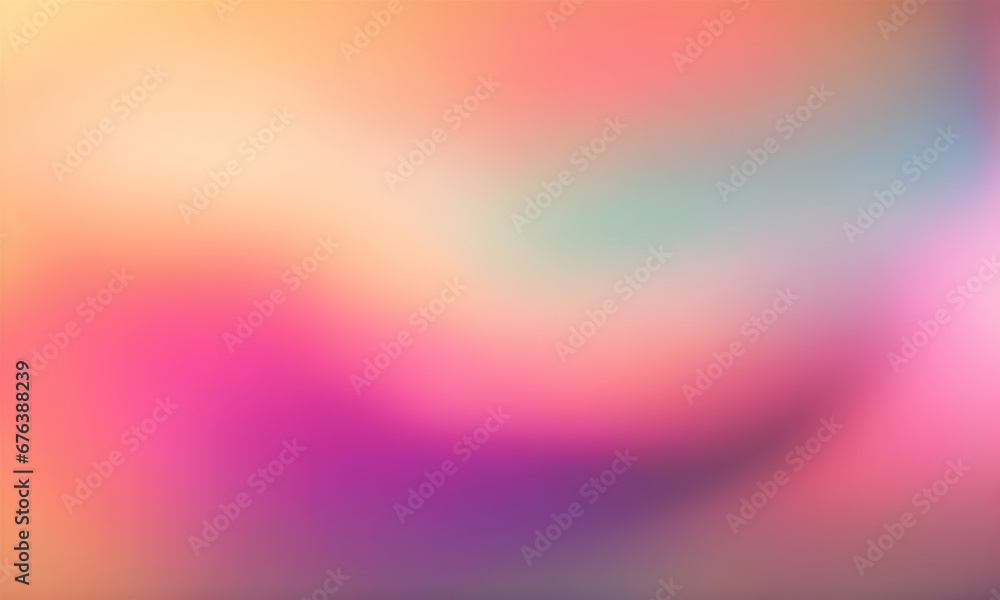 Aufkleber smooth gradient neon abstract backdrop