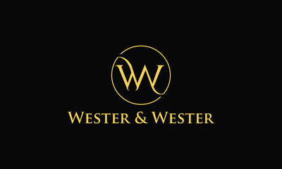 Classic luxury royal WW letter based logo design for Wedding, Cosmetic, Decoration and other industry.