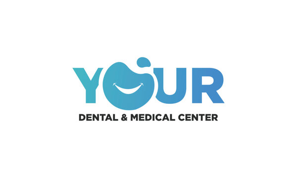 Modern smile logo design for dental clinic, dentist clinic, dental hospital and dental doctor.