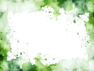 Abstract Lime color snowflakes background. Invitation and celebration card.