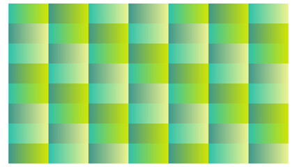 Background with a collection of rectangles that have various shades of bright green.