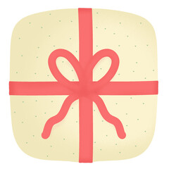 gift box with ribbon