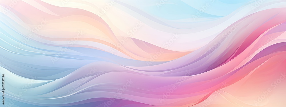 Canvas Prints soft pastel abstract background vector illustration