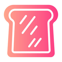 bread gradient icon