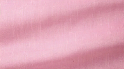 Fototapeta premium Pink Linen Texture Background, Ideal for Cloth-related Designs.