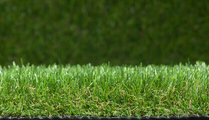 Artificial green grass closeup artificial green turf