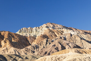 Colorful rock formations at Death Valley National Park, California