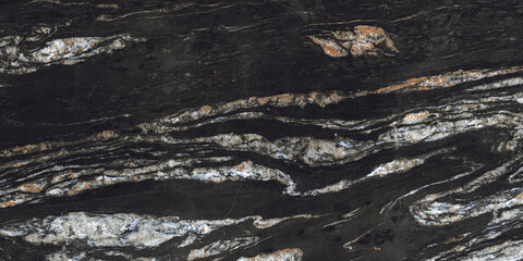 Black elegant natural marble background with veins. High Resolution