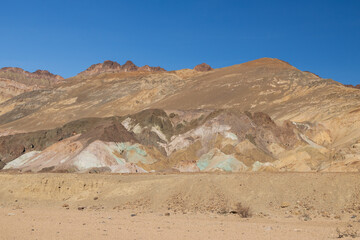 Colorful rock formations at Death Valley National Park, California, USA