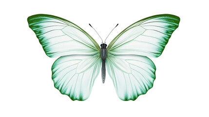 Fototapeta na wymiar butterfly isolated on transparent PNG background, Generative ai