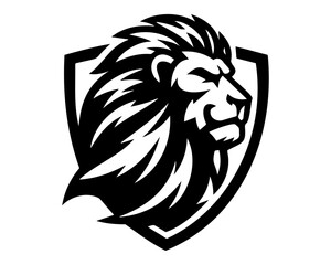 abstract; animal; defense; design; emblem; head; heraldic; king; lion; lion head; lion logo; logo; logotype; mascot; power; pride; silhouette; strenght; style; tattoo; wild; abstract; animal; defense;