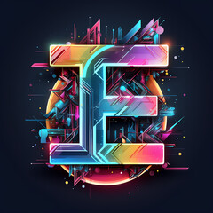 E Letter Symbol